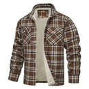 (PAGUE 1 LEVE 2) Jaqueta Masculina Xadrez + BRINDE