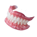 (COMPRE 1 LEVE 2) Dentadura de Silicone FIX | Ajustavel e Adaptativa + Kit de Limpeza de BRINDE