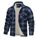 (PAGUE 1 LEVE 2) Jaqueta Masculina Xadrez + BRINDE