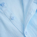 (PAGUE 1 LEVE 2) Camisa de Linho Premium Masculina + (BRINDE)