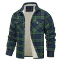 (PAGUE 1 LEVE 2) Jaqueta Masculina Xadrez + BRINDE